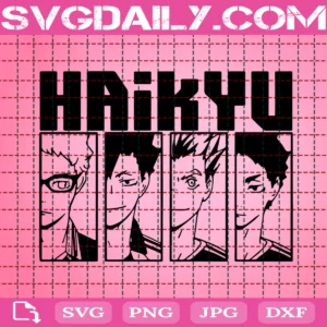 Haikyu Characters Svg