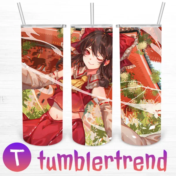 Hakurei Reimu 20oz Tumbler Skinny