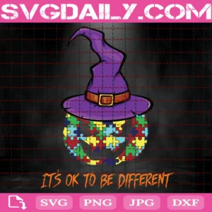 Halloween Autism Awareness Pumpkin Svg