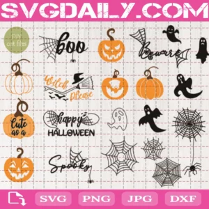 Halloween Bundle Clipart Svg Free