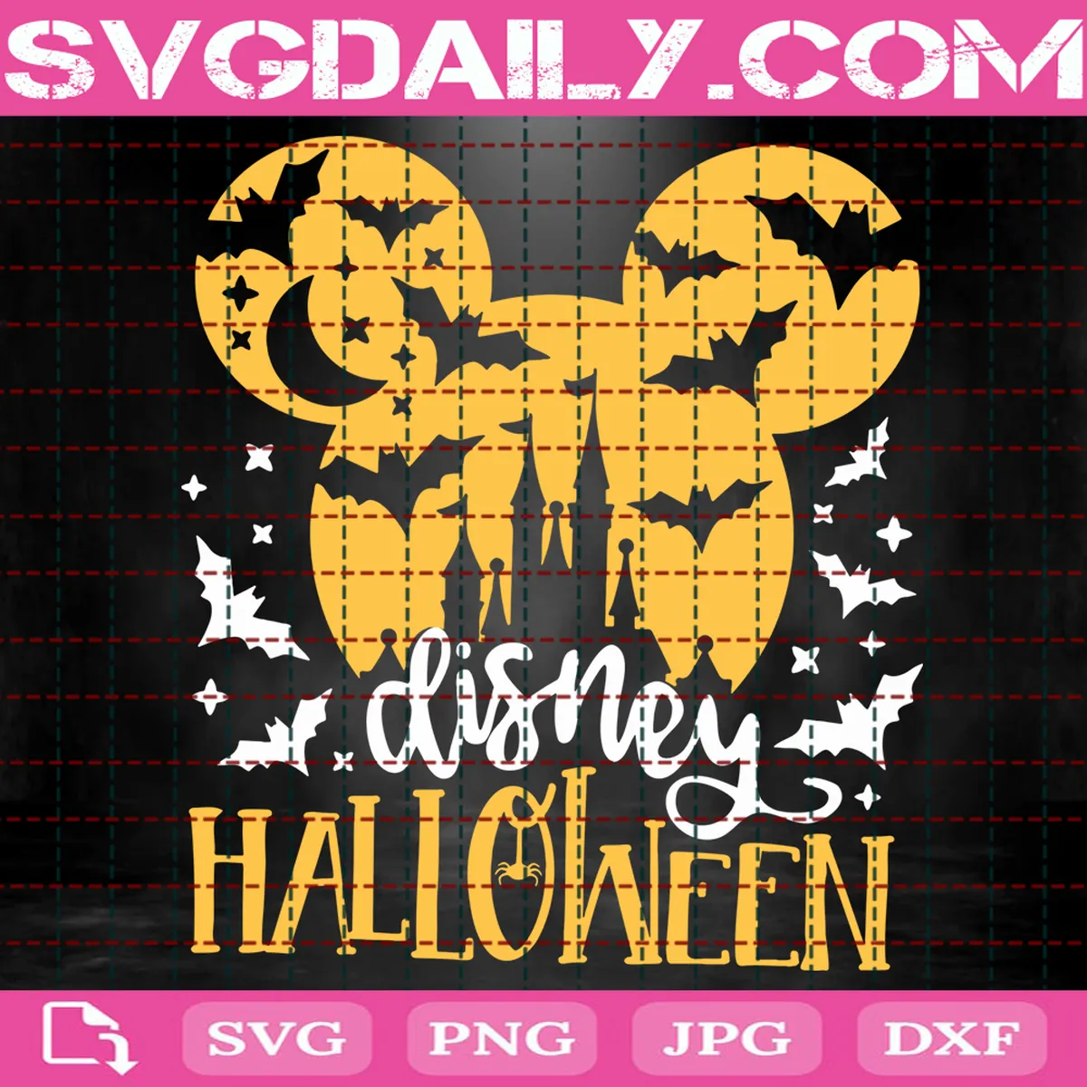 Halloween Castle Svg