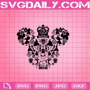 Halloween Disney Disneyland Svg