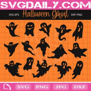 Halloween Ghost Bundle Svg Free