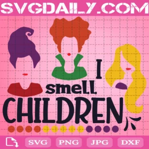 Halloween I Smell Children Svg