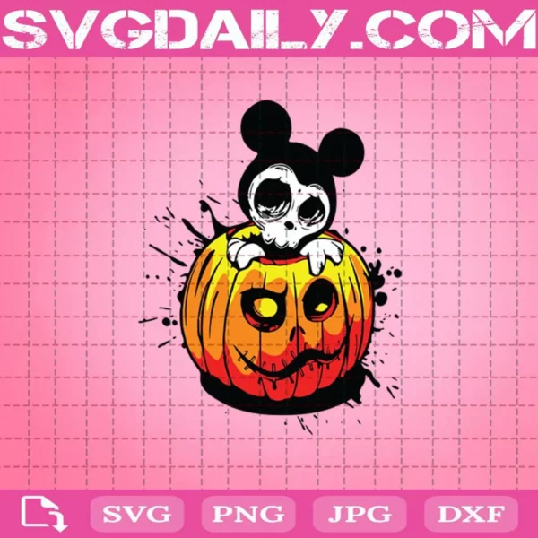 Halloween Mickey Svg