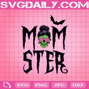 Halloween Momster Svg