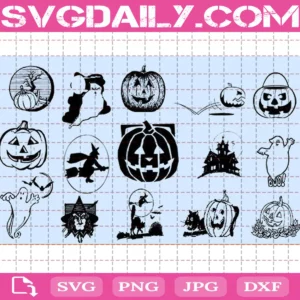 Halloween Pumpkin Bundle Svg Free