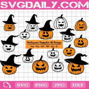 Halloween Pumpkin Bundle Svg Free