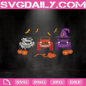 Halloween Svg, Jeep Halloween Fall Svg