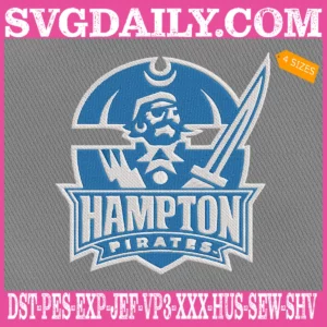 Hampton Pirates Embroidery Machine