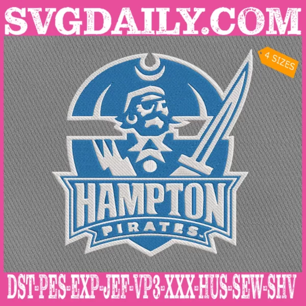 Hampton Pirates Embroidery Machine