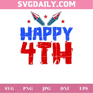 Happy 4Th Of July Svg