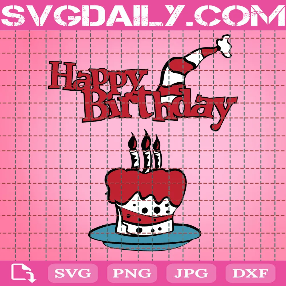Happy Birthday File - Daily Free Premium Svg Files
