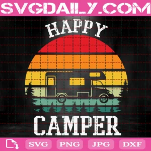 Happy Camper Svg
