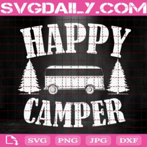 Happy Camper Svg