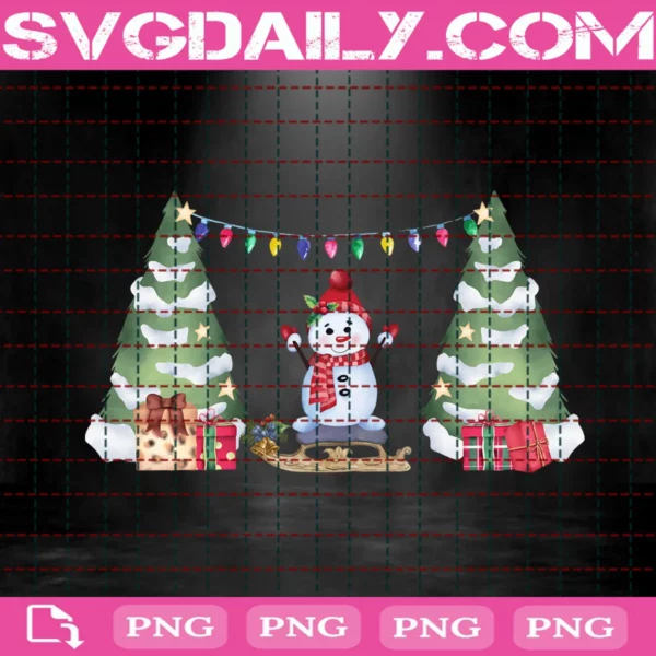 Happy Christmas Snowman Png