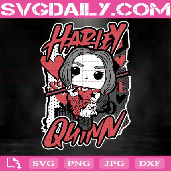 Harley Quinn Svg