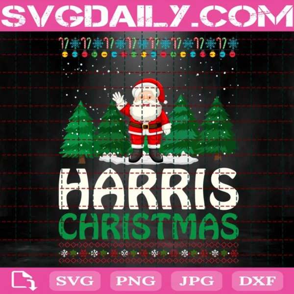 Harris Christmas Svg