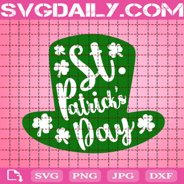 Hat Saint Patrick'S Day Svg