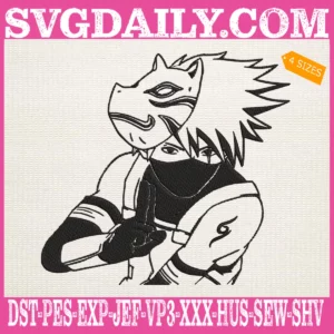 Hatake Kakashi Anbu Embroidery Design