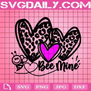 Heart Bee Mine Svg