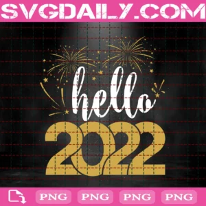 Hello 2022 Png, Fireworks New Year Png