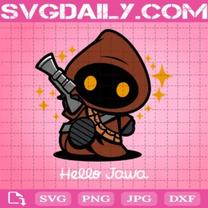 Hello Jawa Svg, Star Wars Jawa Svg