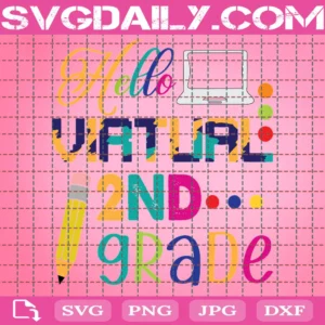 Hello Virtual 2Nd Grade Svg