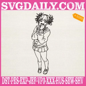 Himiko Toga Embroidery Design
