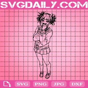Himiko Toga Svg, Himiko Toga Love Svg