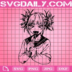 Himiko Toga Svg, Vanguard Action Squad Svg