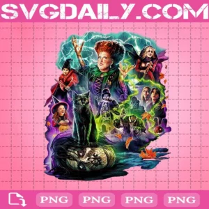 Hocus Pocus Horror Characters Villains Halloween TV Show Friends Movie Character Gifts Png