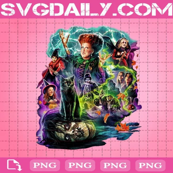 Hocus Pocus Horror Characters Villains Halloween TV Show Friends Movie Character Gifts Png
