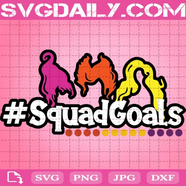 Hocus Pocus Squadgoals Svg