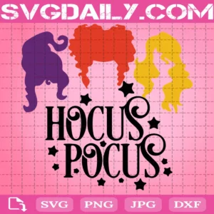 Hocus Pocus Svg, Sanderson Sisters Svg