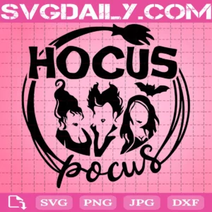 Hocus Pocus Svg, Witch Friends Svg