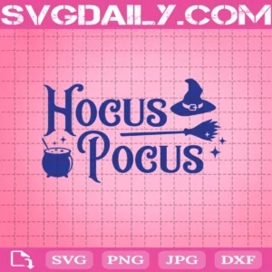 Hocus Pocus Svg, Witch Hat Svg