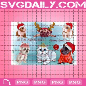 Holiday Animal Bundle Png