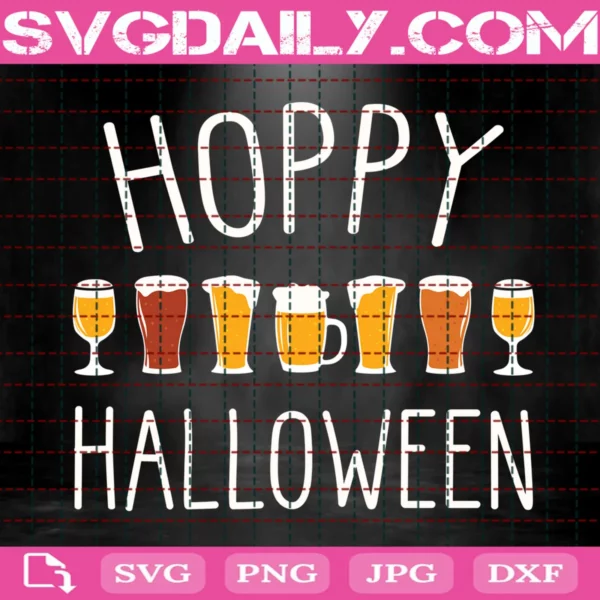 Hoppy Halloween Svg