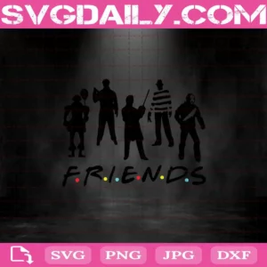 Horror Character Movies Friends Svg