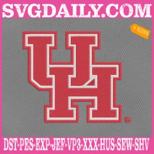 Houston Cougars Embroidery Machine