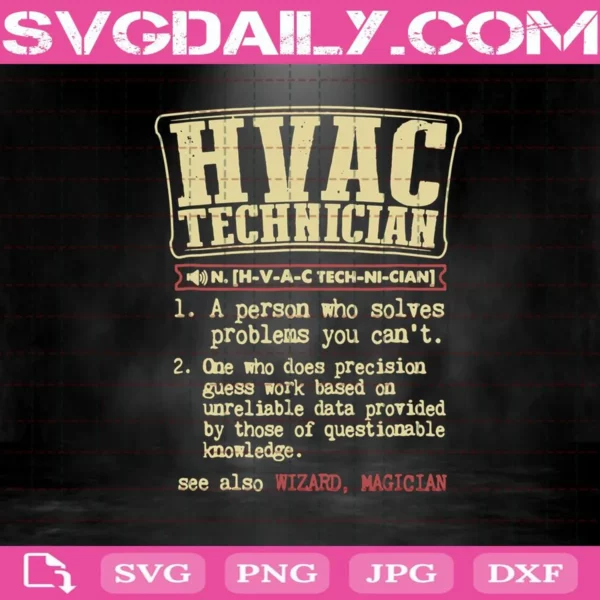 Hvac Technician Svg