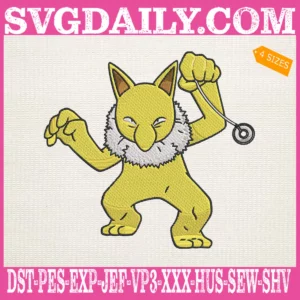 Hypno Pokemon Embroidery Design