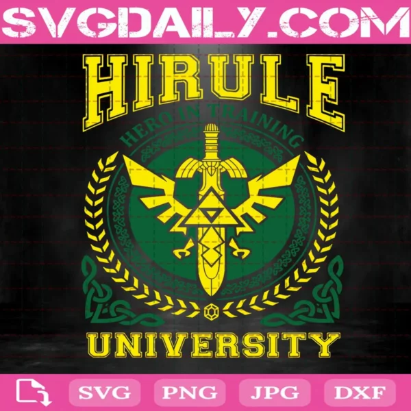 Hyrule University Svg