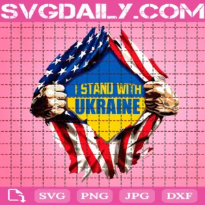 I Stand With Ukraine Svg