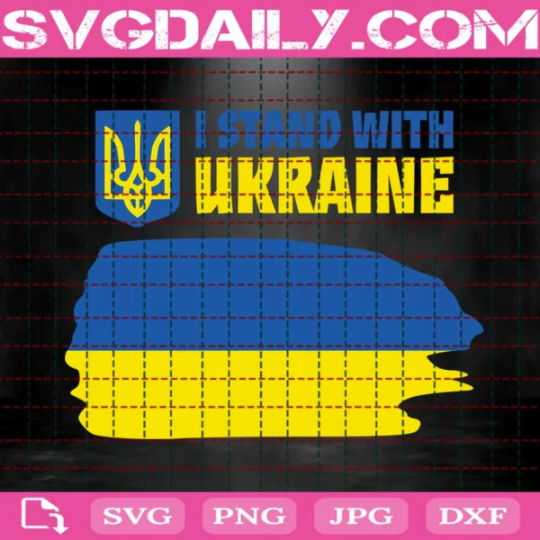 I Stand With Ukraine Svg