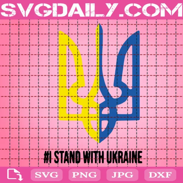 I Stand With Ukraine Svg