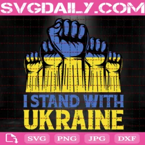 I Stand With Ukraine Svg