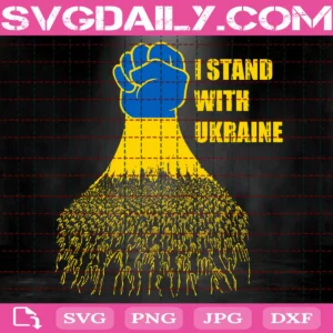 I Stand With Ukraine Svg