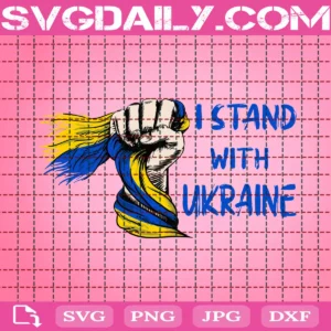 I Stand With Ukraine Svg